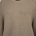Image of the Mae Sweater by Khaite for Women - Fall-Winter 2025 - Detailed View_1