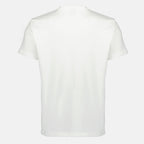 T-shirts T-shirt Branco de Algodão Bordado CD Dior Blanc Homme