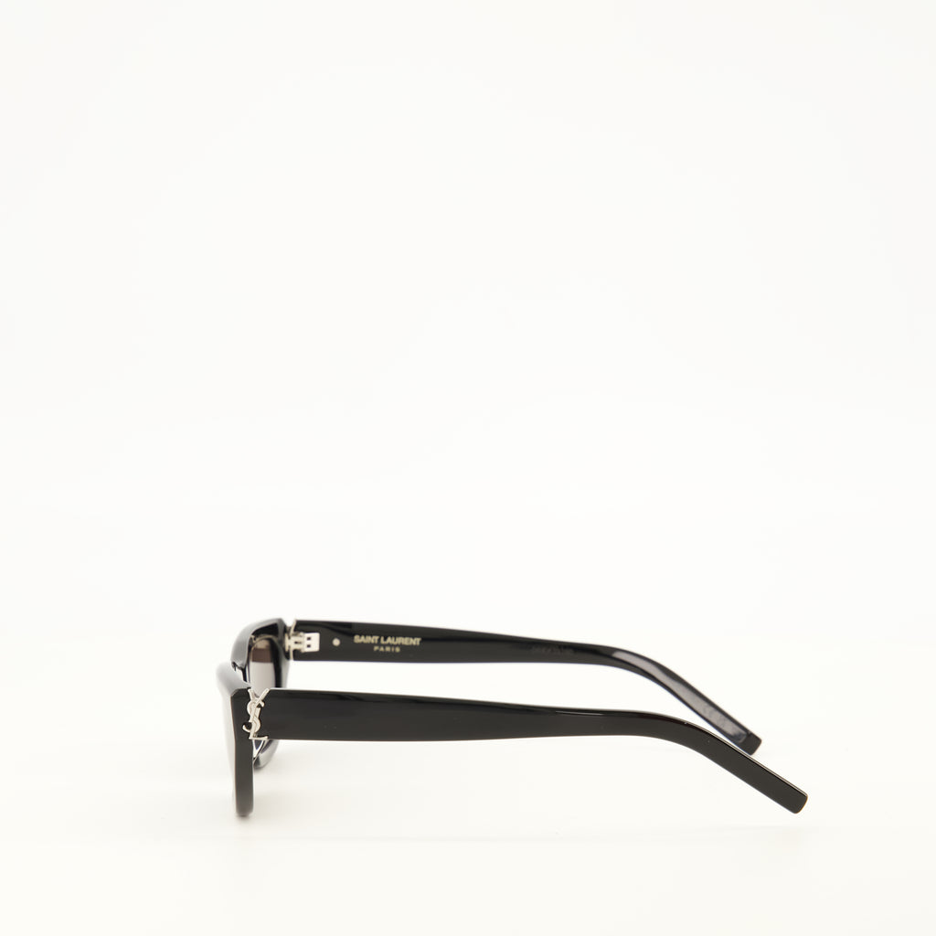 Lunettes SL M126 블랙 선글라스 Saint Laurent Noir Femme