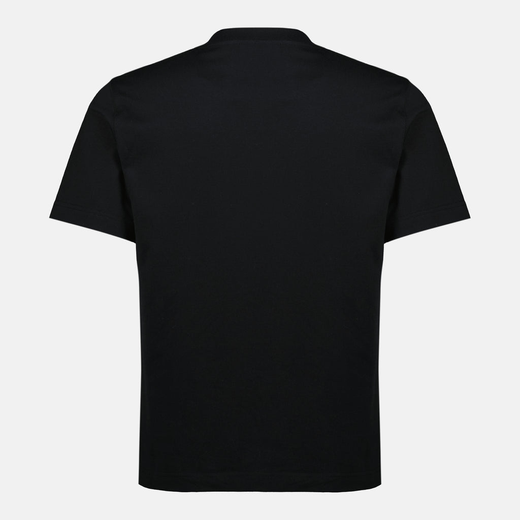 Immagine della T-shirt EKD nera di Burberry per Uomo - stagione Primavera-Estate 2026 - Vista Posteriore