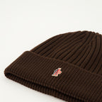 Hats, caps and beanies Bonnet Grenoble Moncler Grenoble Brown Homme