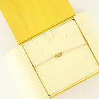 Bijoux フェンディ O'Clock ゴールド ブレスレット クリスタル付き Fendi Doré Femme