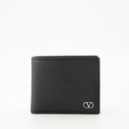 Pequeños artículos de cuero Cartera VLogo Valentino Garavani Negro Homme