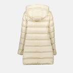 Imagen de la chaqueta de plumas de media longitud Suyenne de la marca Moncler para Mujer - Temporada Otoño-Invierno 2025 - Vista Trasera