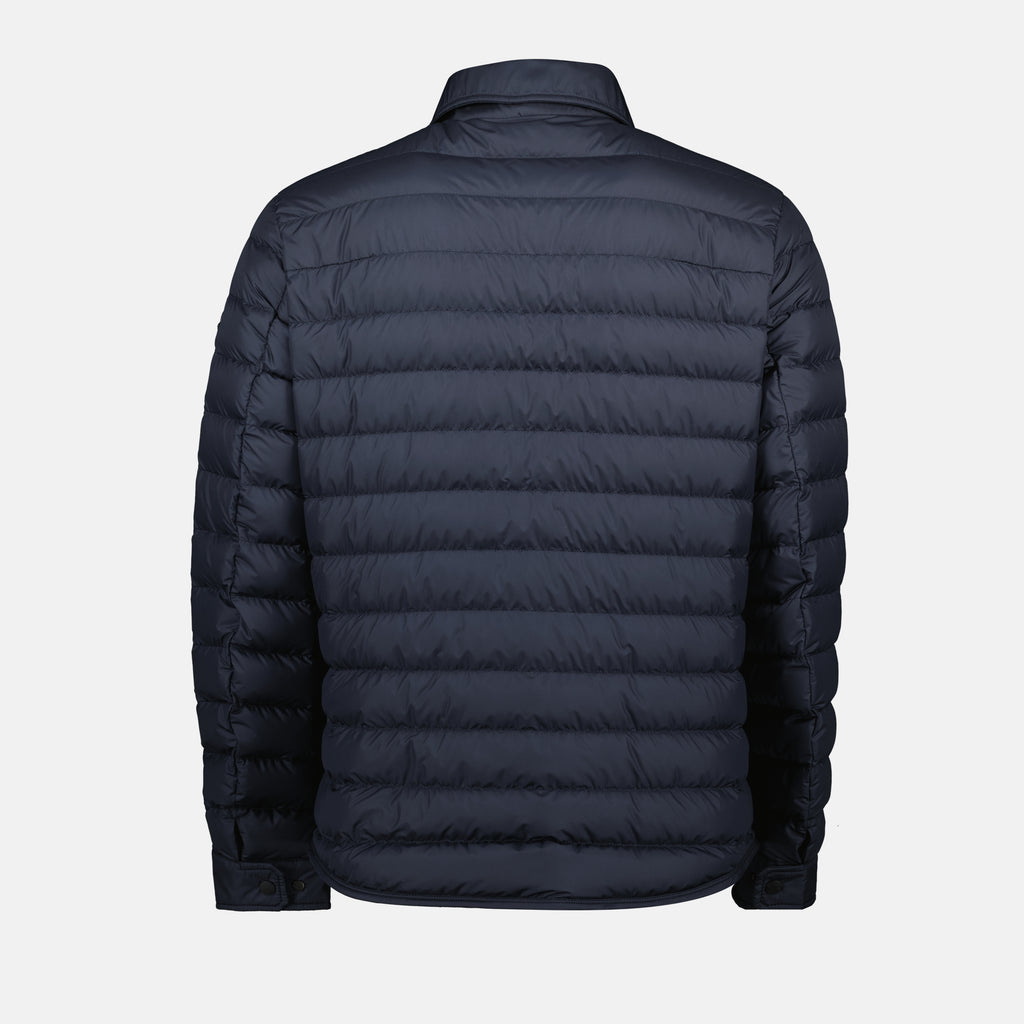 Manteaux Doudoune Bourdon Moncler Bleu foncé Homme