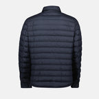 코트 부르돈 다운 자켓 Moncler 진한 파란색 Homme