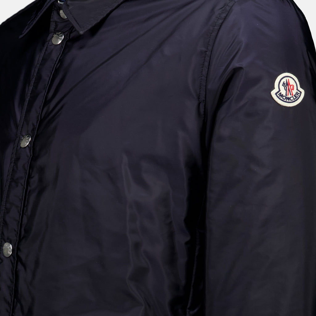Vestes Doudoune chemise Meridelle bleu marine Moncler Bleu foncé Homme