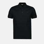 Polos Polo de Algodón Burberry Negro Homme