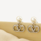 Bijoux Boucles d'oreilles Vlogo Valentino Garavani Argenté Femme