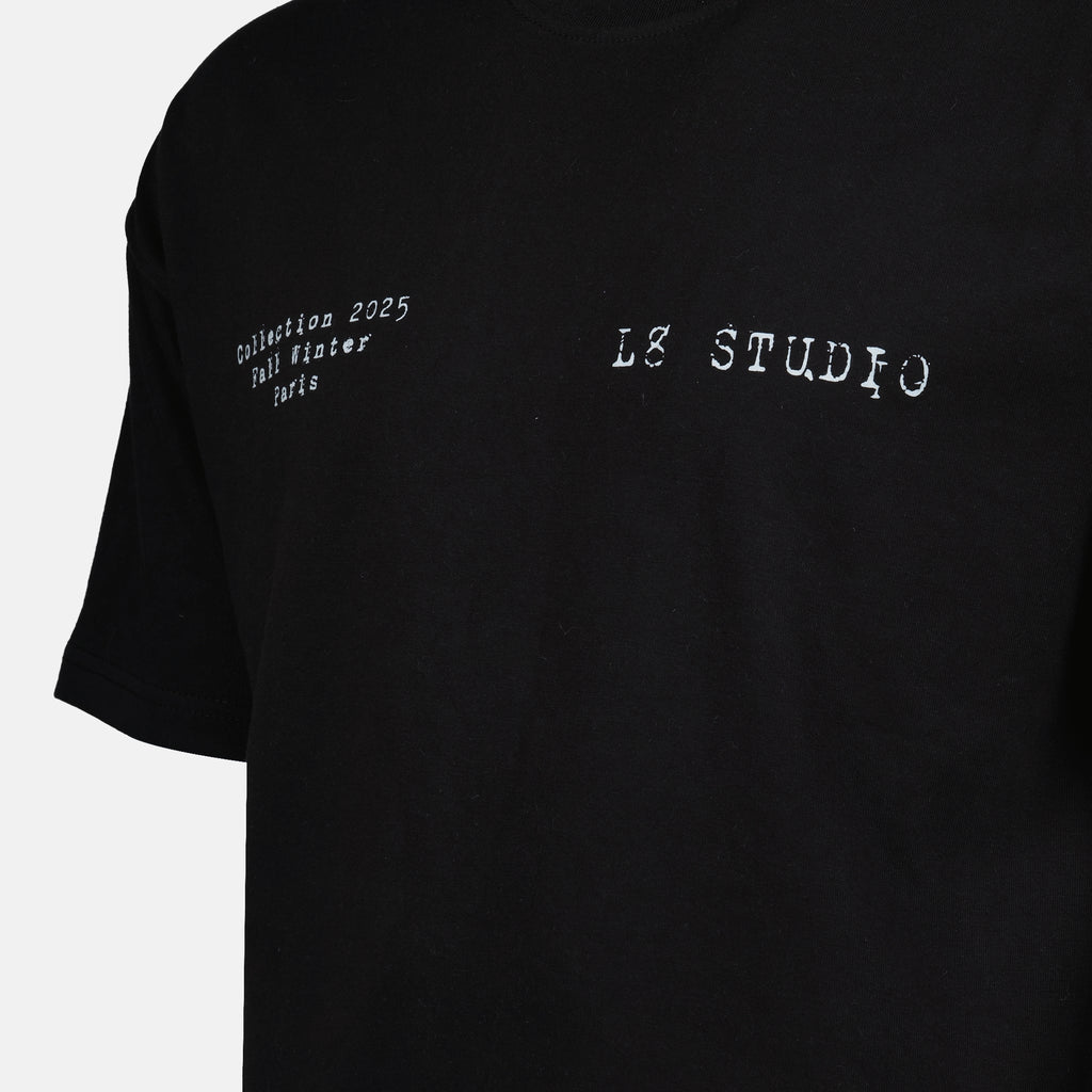 T-shirts T-shirt Vierge L8 Studio Noir Homme