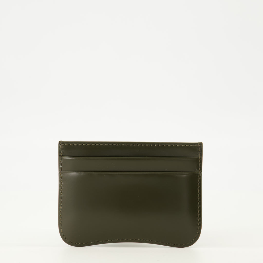 Image of the item Paris Paris khaki cardholder by the brand Ami PARIS for Unisex - Spring-Summer 2026 - Back View