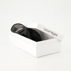Occhiali Occhiali da sole neri Courrèges Nero Femme