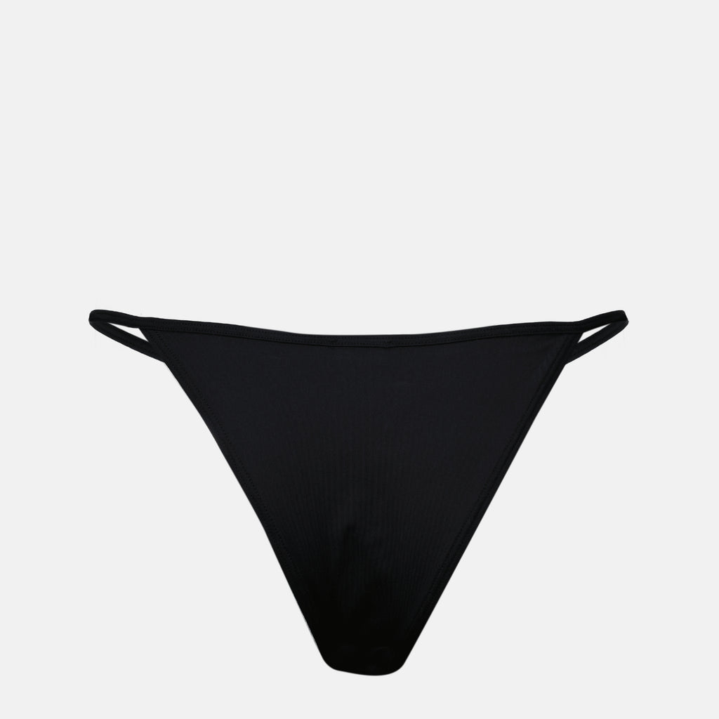 여성용 디젤 브랜드 Abbi-Dnm 검은색 팬티 이미지 - 2026 봄-여름 시즌 - 뒷면 보기