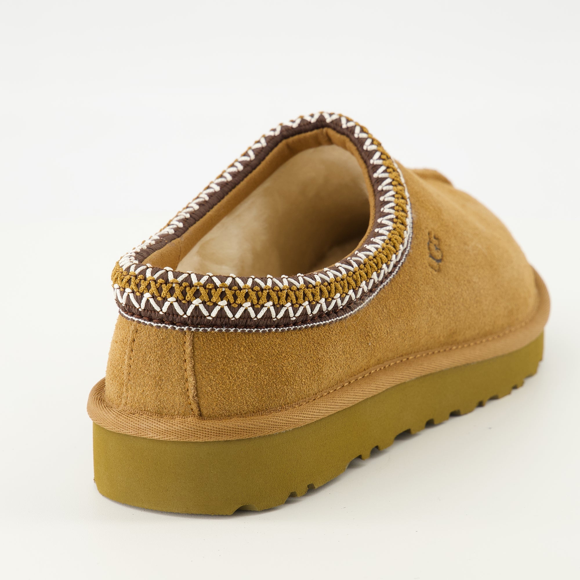 Imagen de las mules Tasman II marrones de Ugg para mujer - Temporada Otoño-Invierno 2025 - Vista trasera