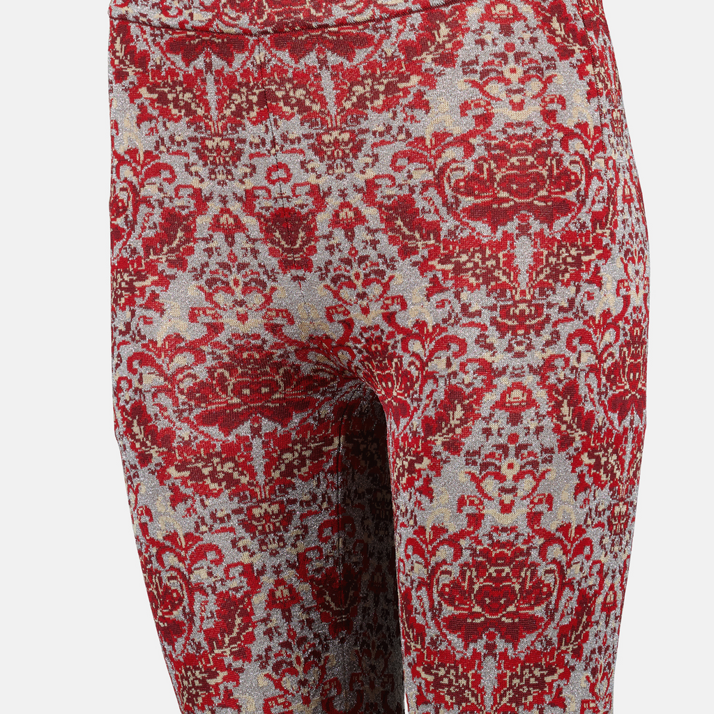 Hosen Bedruckte Hose Rabanne Rot Femme