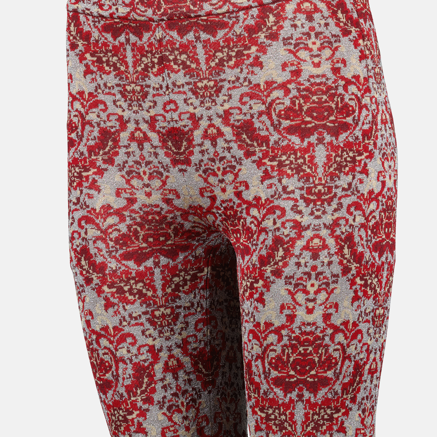 Pantalones Pantalones Impresos Rabanne Rojo Femme