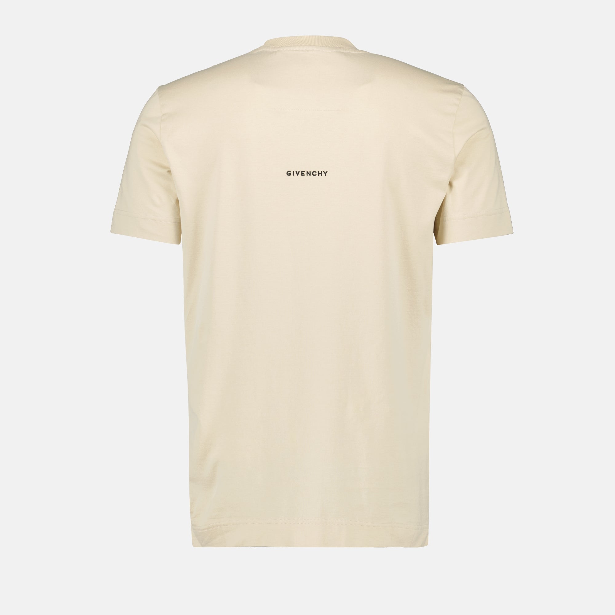 T-shirts 4G Embroidered T-Shirt Givenchy Beige Homme