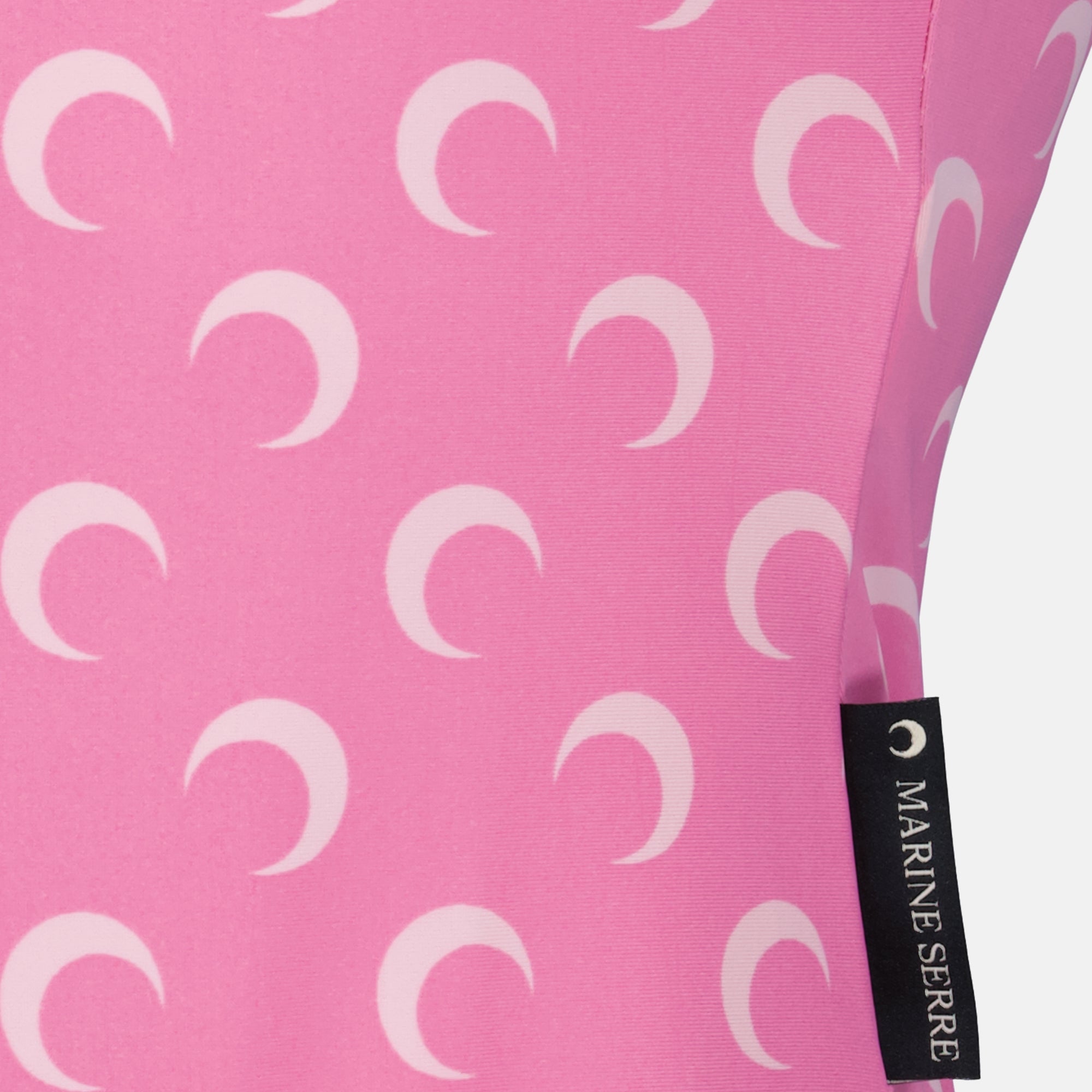 Beachwear 핑크 문 원피스 수영복 Marine Serre Rose Femme