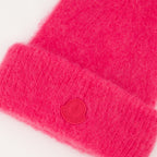 Imagem do gorro de lã e mohair da marca Moncler para mulher - Coleção Outono-Inverno 2025 - Vista detalhada
