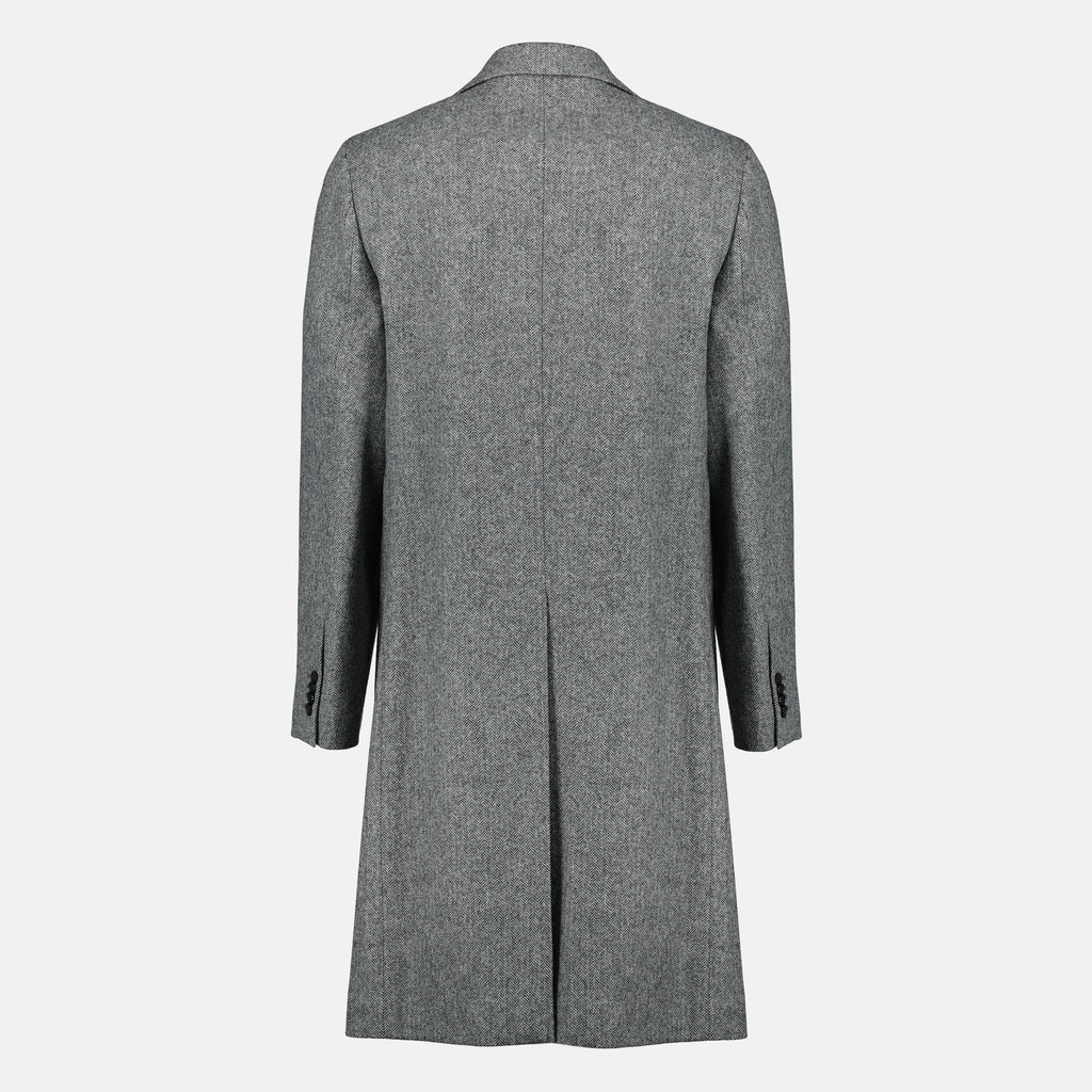 Immagine dell'articolo Cappotto grigio in lana del marchio Dior per Uomo - Stagione Primavera-Estate 2026 - Vista Posteriore