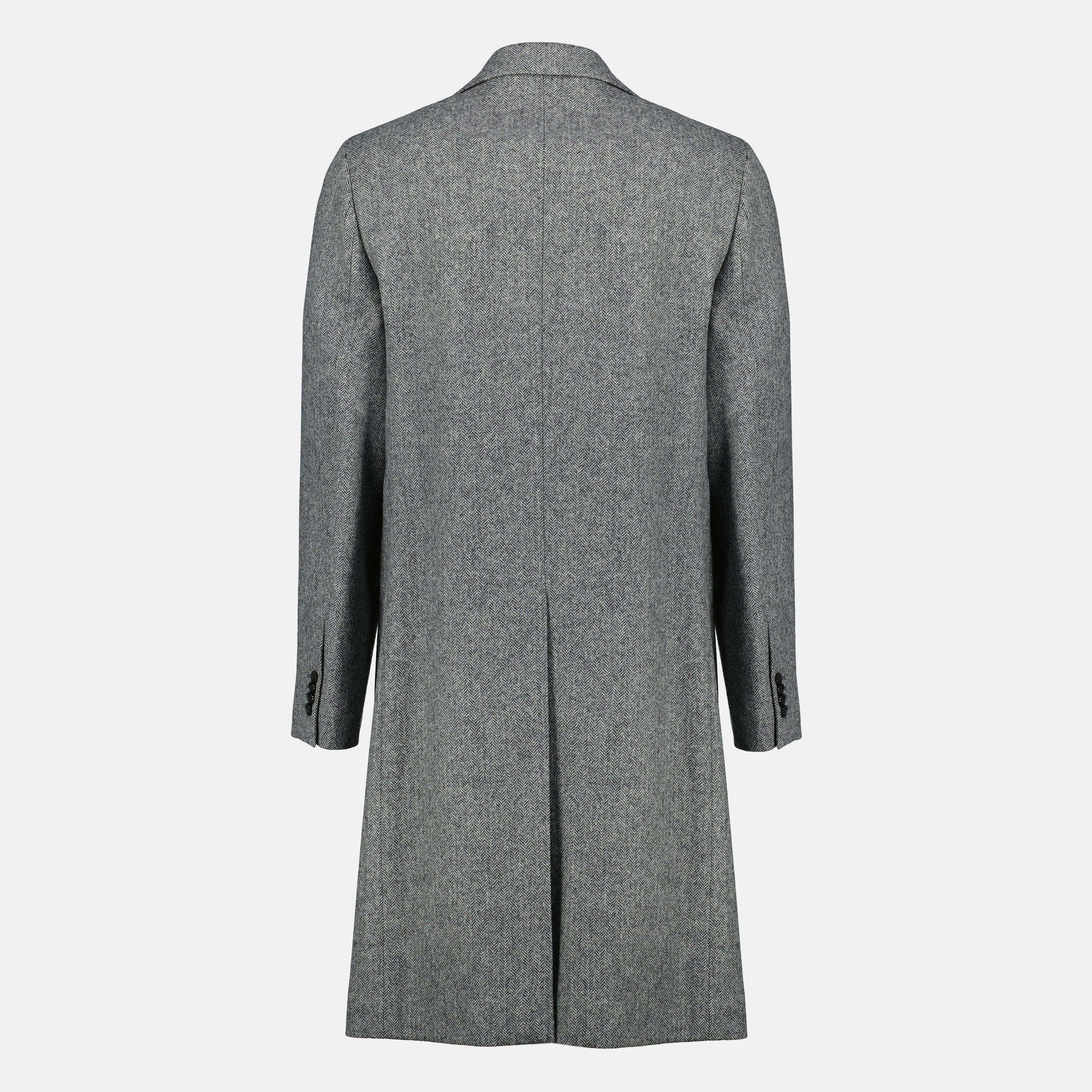 Immagine dell'articolo Cappotto grigio in lana del marchio Dior per Uomo - Stagione Primavera-Estate 2026 - Vista Posteriore