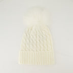 Hats, caps and beanies Bonnet à pompon Moncler Grenoble White Femme