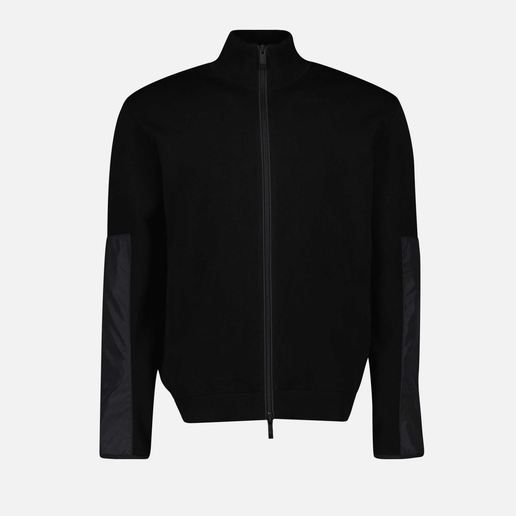 Vestes Veste zippée en coton Moncler Noir Homme