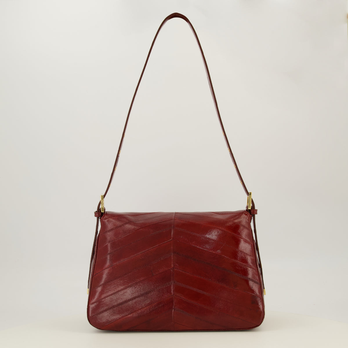 Sacs à main et épaule Sac Flap 26325 en myxine bordeaux Fendi Bordeaux Femme