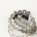 핸드백 및 숄더백 아이코닉 1969 실버 나노 백 Rabanne 은 여성