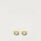 Bijoux Boucles d'oreilles Chain Link Rabanne Argenté Femme