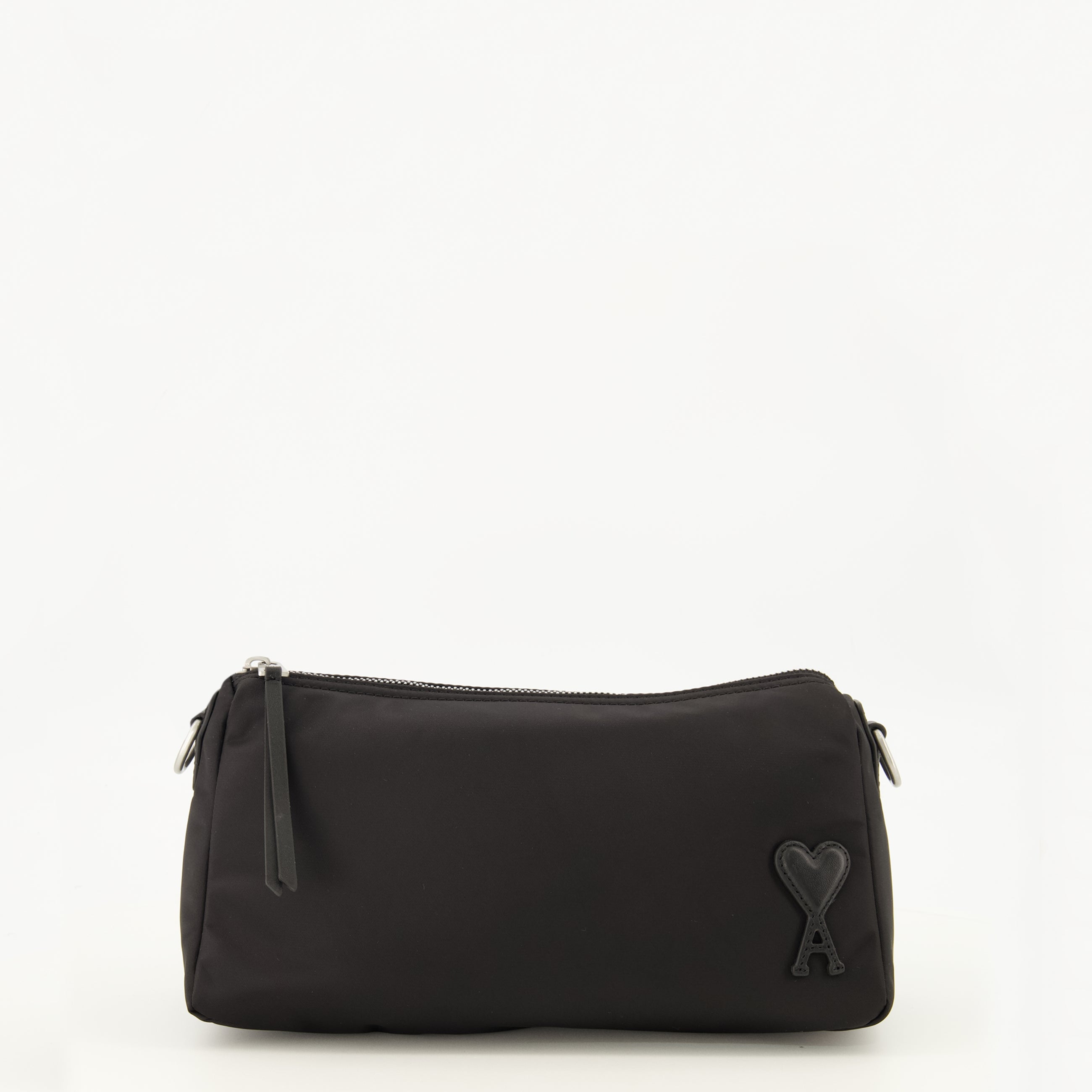 Sacs bandoulière Sac Marcel en nylon noir Ami PARIS Noir Unisexe