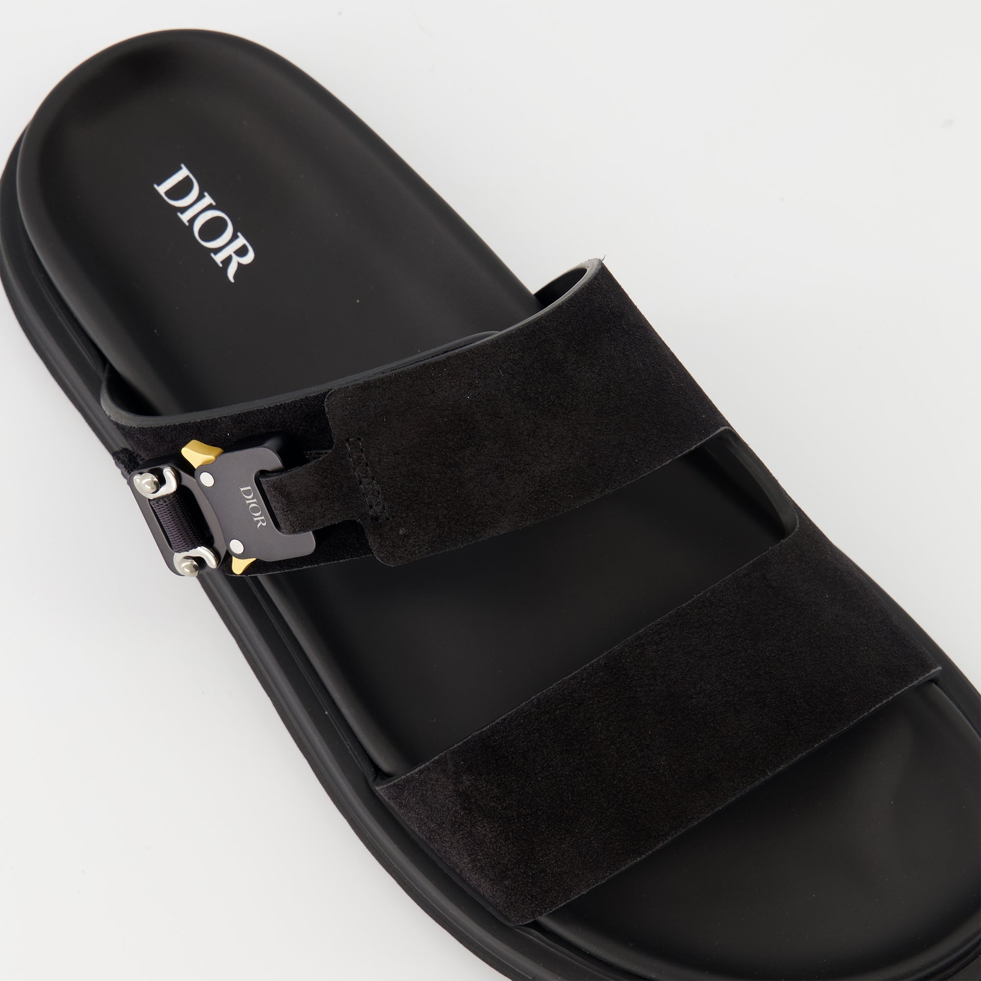 Chaussures ouvertes Aqua Sandalen Dior Noir Homme