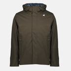 Bild der K-Way Jacko Twill Marmota Jacke für Herren - Herbst-Winter 2025 - Frontansicht