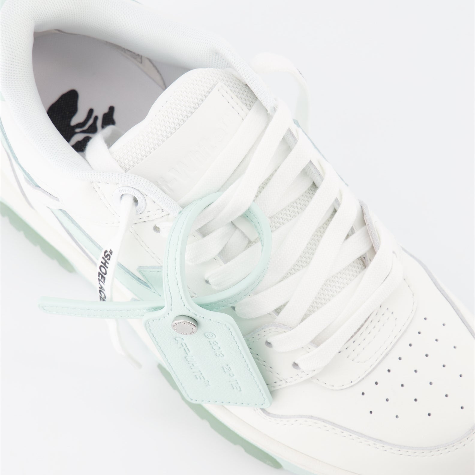 Sneaker OWIA259C99LEA003 0151 white mint Off-White Azul Femme