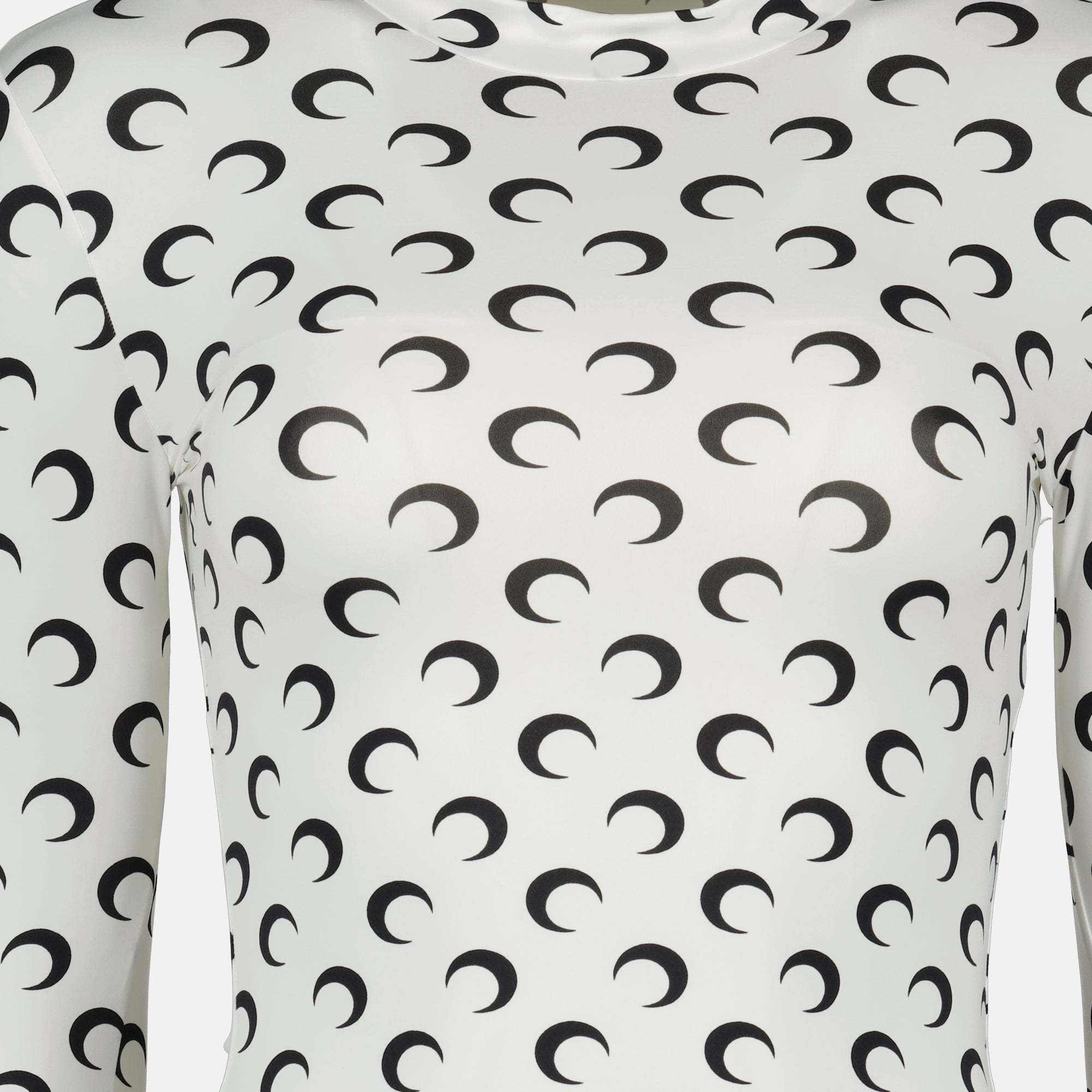 Image de l'article Top Jersey Moon de la marque Marine Serre pour Femme - Saison Automne-Hiver 2025 - Vue détaillée_5