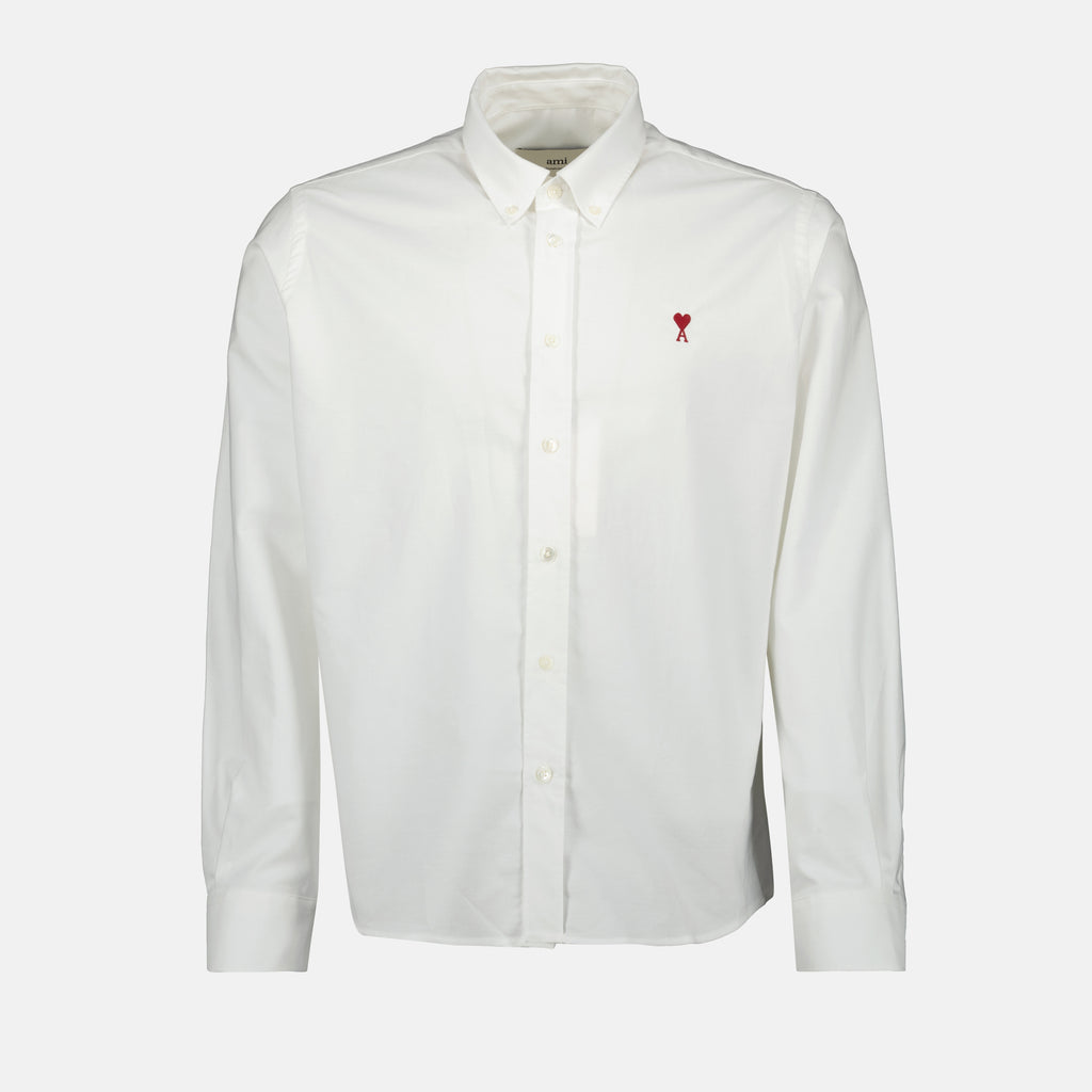 Camisas Camisa Ami de Coeur Ami PARIS Branco Unisexo