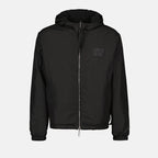 Jaquetas Casaco de Ventos Reversível Fendi Cinza Homme