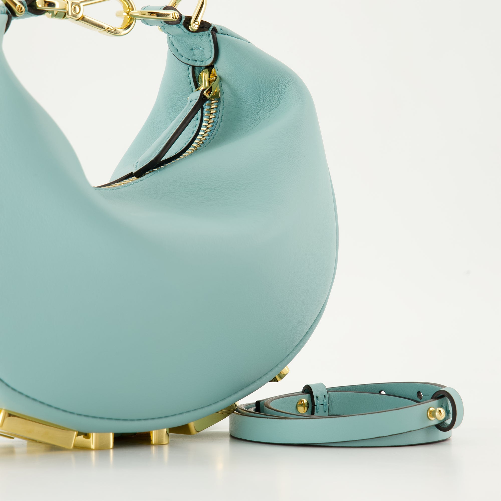 Sacs à main et épaule Mini sac Fendigraphy Fendi Bleu Femme