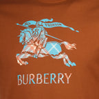 Immagine della maglietta EKD marrone del marchio Burberry per uomo - Stagione Primavera-Estate 2026 - Vista Dettagliata_2