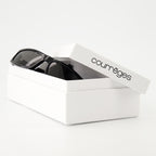 Lunettes Lunettes de soleil Tech Courrèges Noir Femme