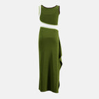 Immagine della gonna lunga Vener verde di Christopher Esber per donna - Stagione Primavera-Estate 2026 - Vista Dettagliata 4