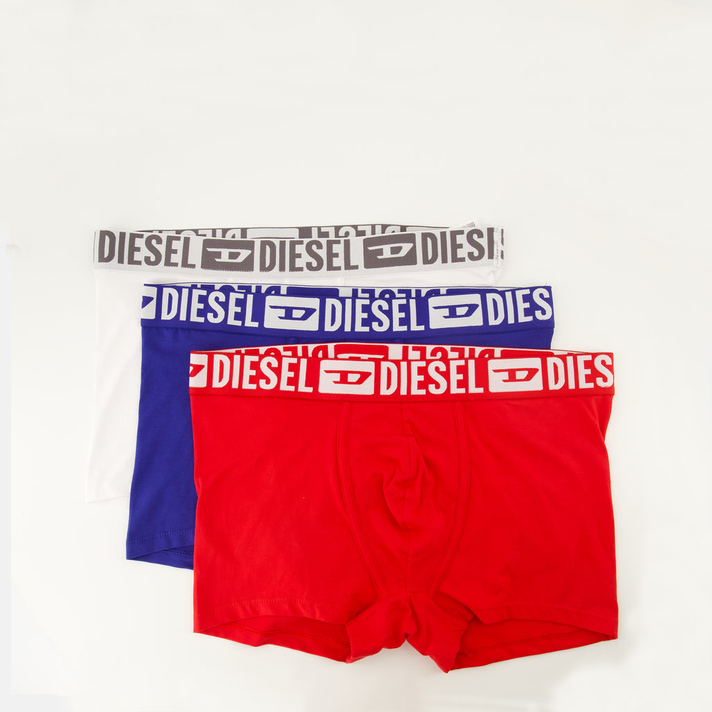 Imagem do artigo Lote de boxers tricolor da marca Diesel para Homem - Primavera-Verão 2026 - Vista Frontal