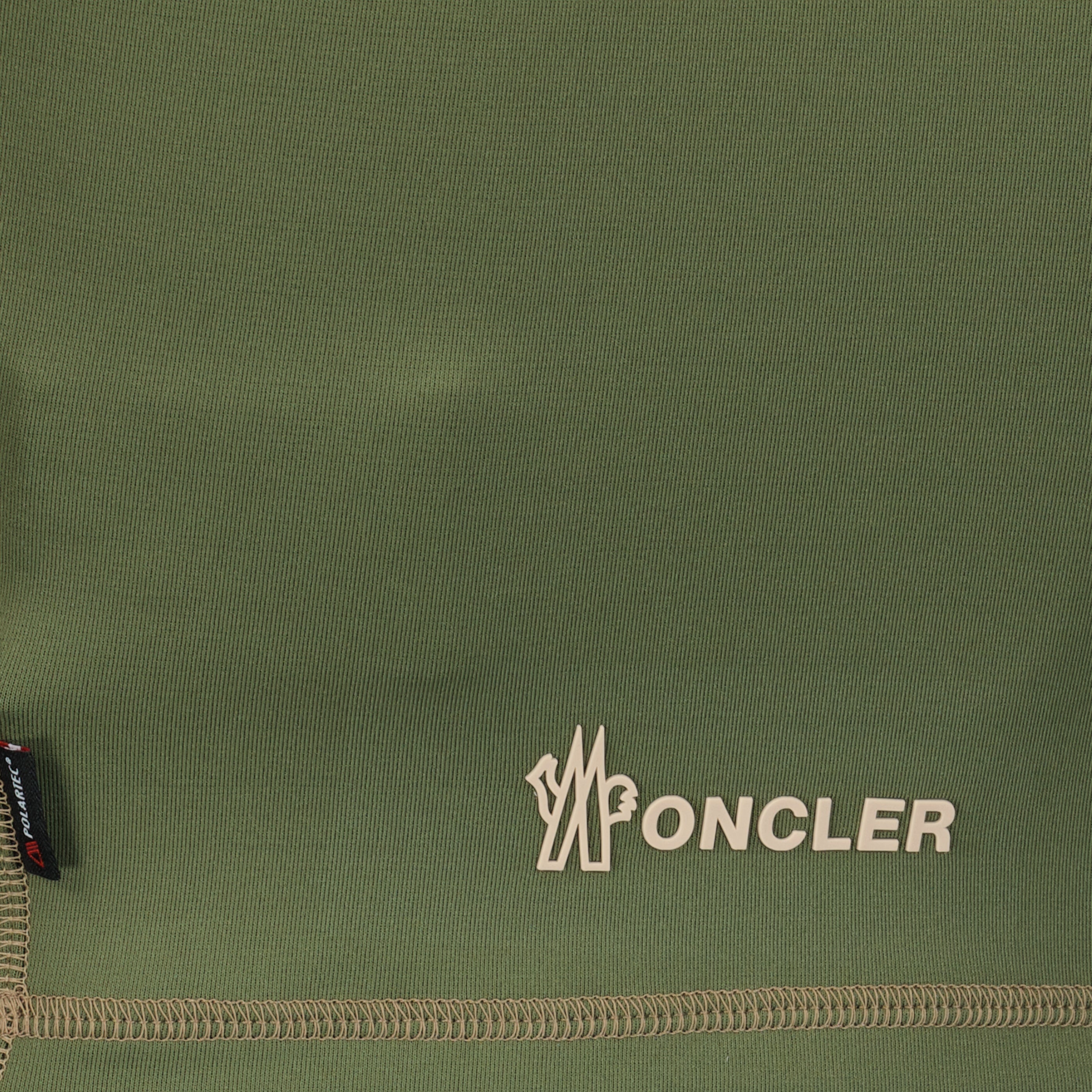 Tops Top de Desporto Kaki em Polartec® Moncler Grenoble Kaki Femme