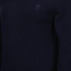Maille Pull AMI de coeur Ami PARIS Bleu foncé Femme