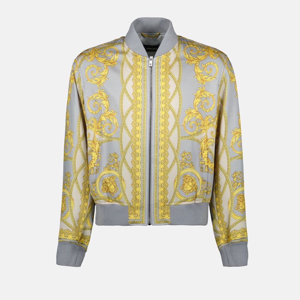 Jackets Bomber La Coupe des Dieux Versace Blue Homme