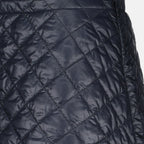 Jupes Mini gepolsterter Rock Moncler Bleu Femme