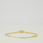 Imagem do Colar O'Lock com cristais da marca Fendi para Mulheres - Temporada Outono-Inverno 2025 - Vista Traseira