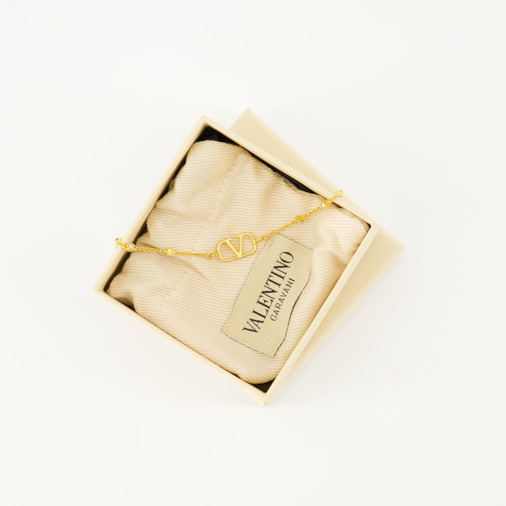 Bijoux Bracelet VLogo Valentino Garavani Doré Femme
