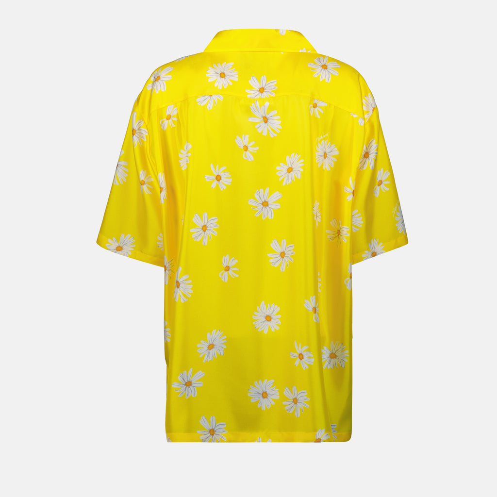 Shirts Daisy Shirt Moschino Yellow Femme