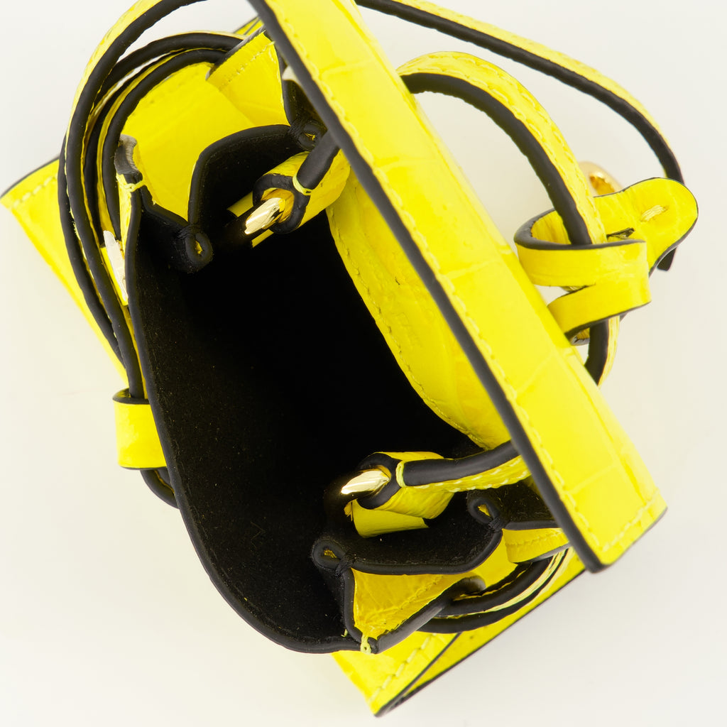 Image de l'article Micro sac Tie Me de la marque Moschino pour Femme - Saison Automne-Hiver 2025 - Vue détaillée_3